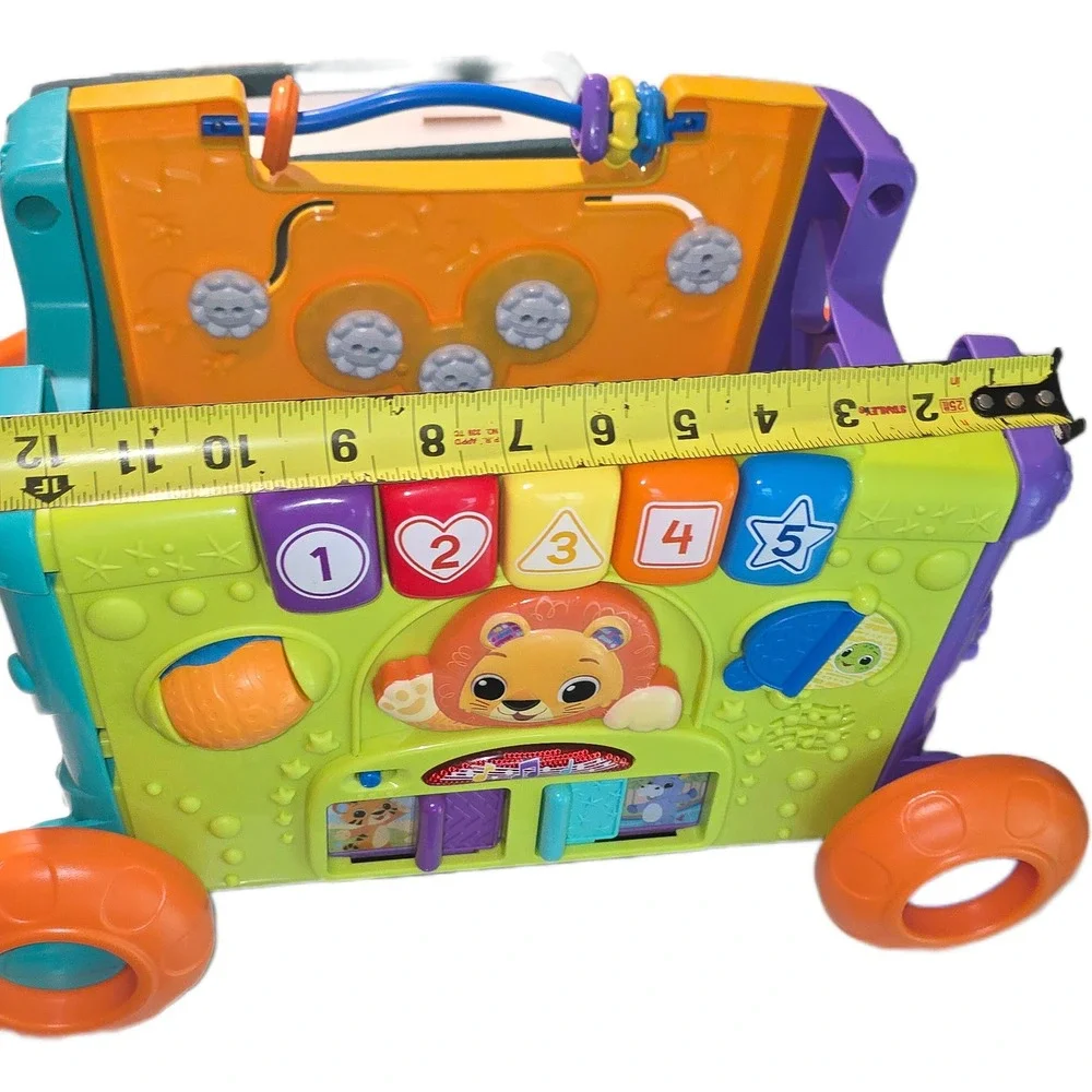 VTech 2-in-1 Shop and Cook Learning Cart Toddler Activity Toy Multi-Color